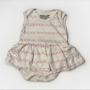 Sammy + Nat White & Pink Infant/Baby Outfit